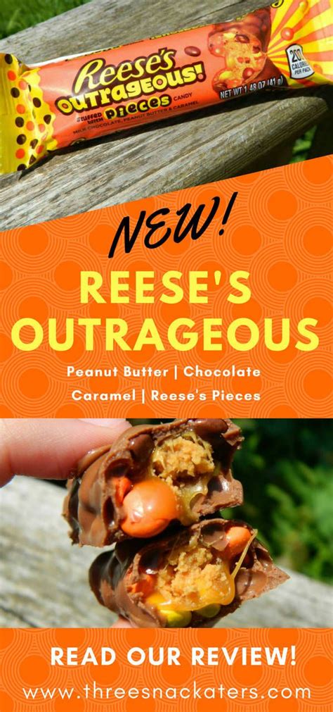 Reeses Outrageous A New Candy Bar Stuffed Reeses Pieces Peanut