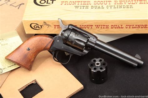 Colt Frontier Scout Saa Convertible Lr Magnum Revolver