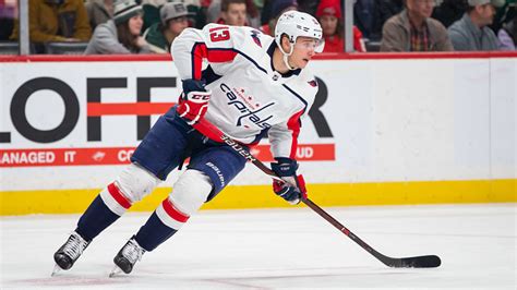 jakub vrana  capitals early lead   period goal  bruins