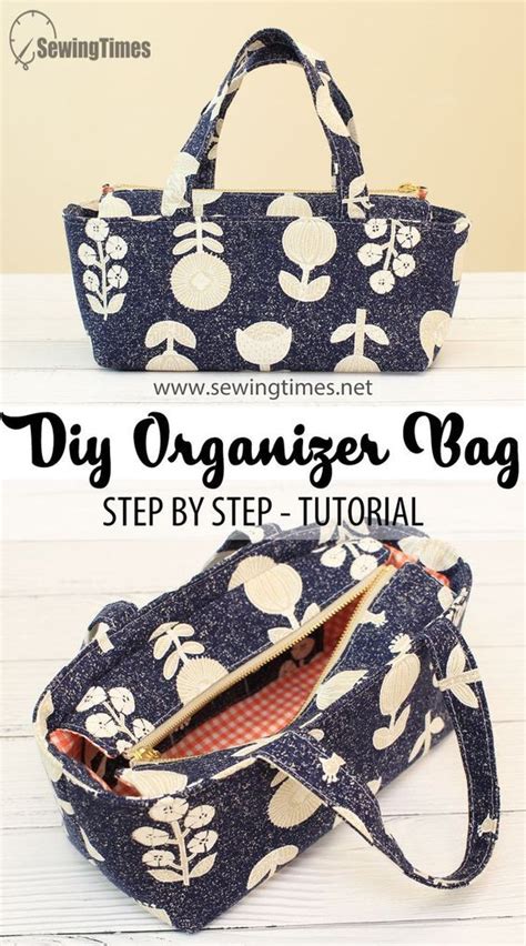 Recessed Zipper Bag Tutorial Tote Bags Sewing Diy Bags Purses