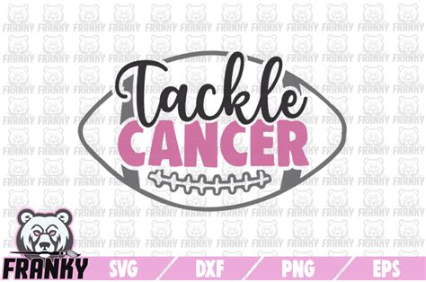 Tackle Cancer Svg Dxf Png Eps