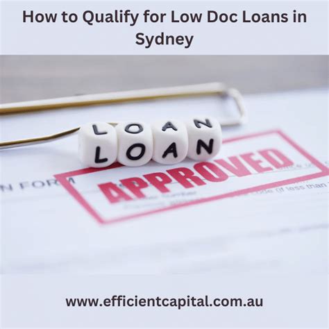 How To Qualify For Low Doc Loans In Sydney