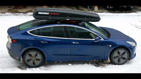 Watch Unboxing Install Of Tesla Model 3 Roof Rack