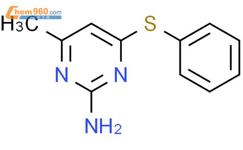 4 methyl 6 phenylsulfanyl pyrimidin 2 ylamineCAS号91347 37 4 960化工网