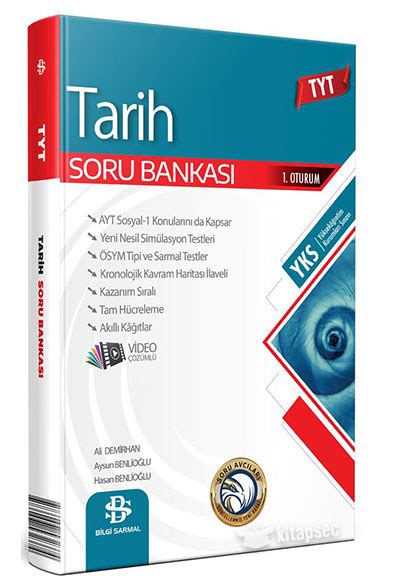 TYT Tarih Soru Bankası Bilgi Sarmal Yayınları 9786258070507