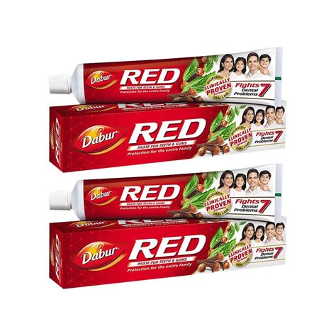 Dabur Red Toothpaste 200 G Pack Of 2 Price Buy Online At Best Price