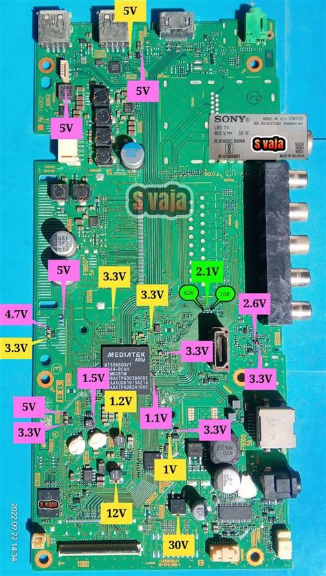 Sony 32 Sony Led Tv Led Tvs Basic Electronic Circuits Electronic