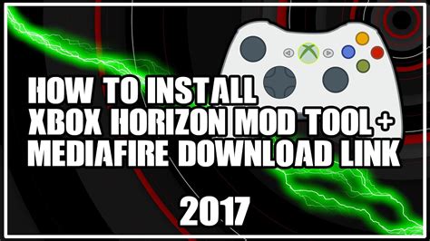 How To Install Xbox Horizon Mod Tool Mediafire Download Link 2017 Youtube