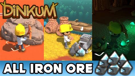 Dinkum How To Get All Iron Ore Semua Cara Mendapatkan Iron Ore