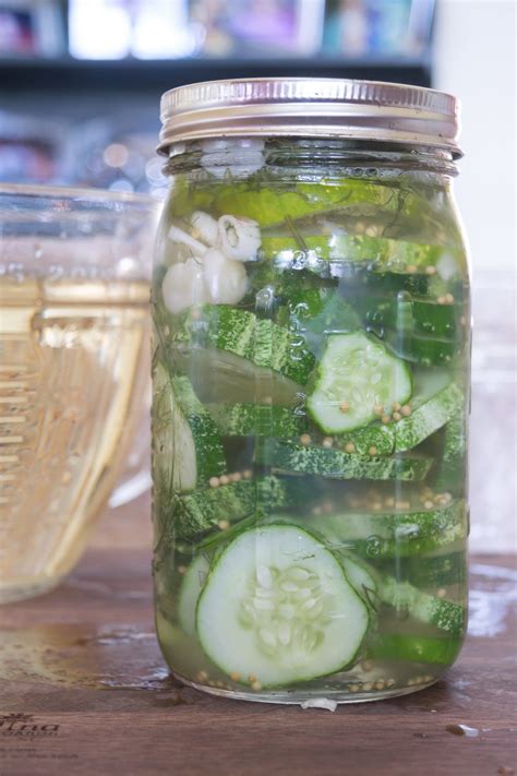 Easy Refrigerator Dill Pickles Recipe Jar At A Time • Nourish And Nestle