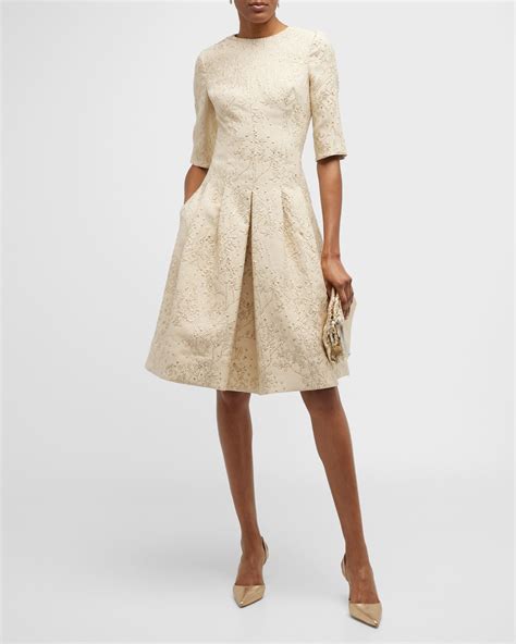 A Line Cocktail Dress Neiman Marcus