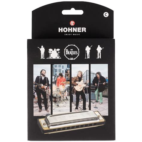 Gaita De Boca Harmonica Diatonica Hohner The Beatles Em Do American