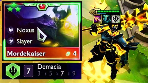 Demacia God Mordekaiser 3 Star⭐⭐⭐ Tft Set 9 5 Youtube