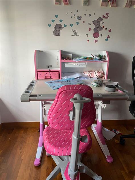 Little Girls Study Table Babies And Kids Baby Nursery And Kids Furniture