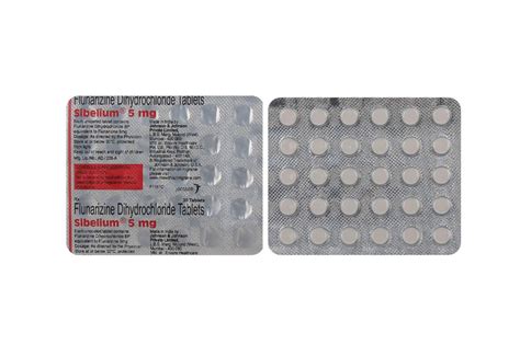 Sibelium 5mg Tablet - Pocket Chemist