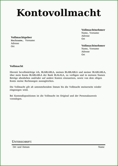 Ausnahmsweise Vollmacht Zur Eigentmversammlung Vollmacht