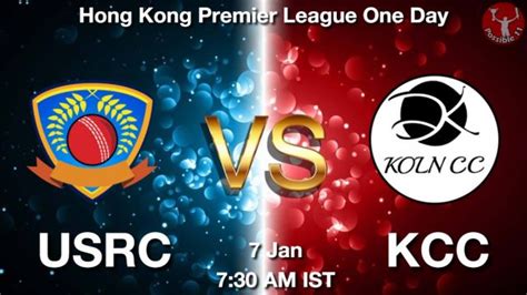 Usrc Vs Kcc Dream Team Prediction Fantasy Cricket Tips Jan