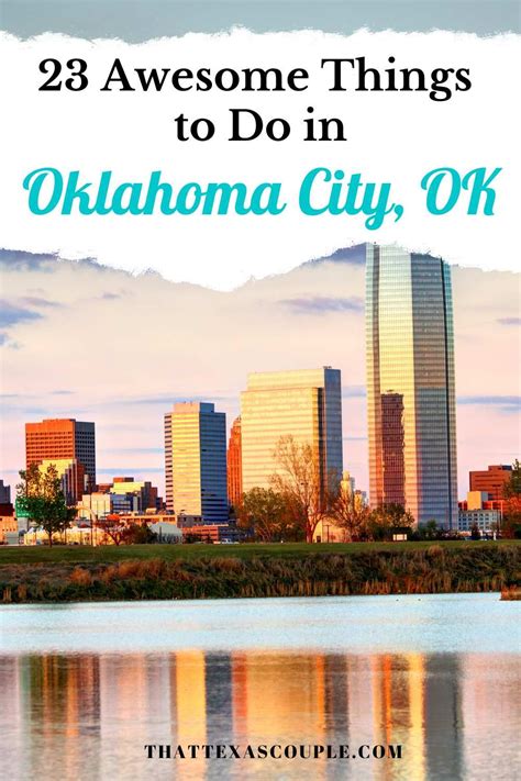 23 Fabulous Things To Do In Oklahoma City Oklahoma Bricktown Oklahoma