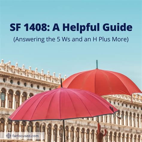 SF 1408: A Helpful Guide | Kristine Vazquez CPA LLC