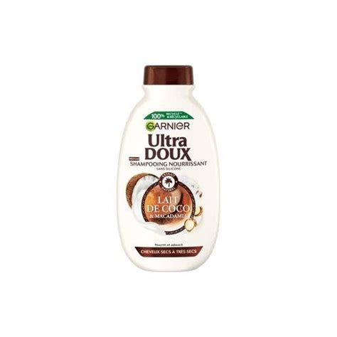 Ultra Doux Lait De Coco Macadamia Shampooing Nourrissant Au Lait De