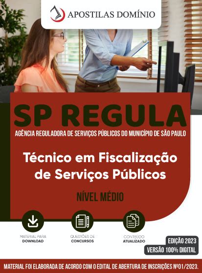 Apostila Sp Regula T Cnico Em Fiscaliza O De Servi Os P Blicos