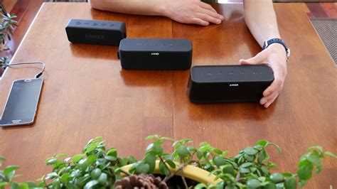 Anker Soundcore Bluetooth Speaker Comparison Soundcore 2 Boost And Pro Specs And Overview In