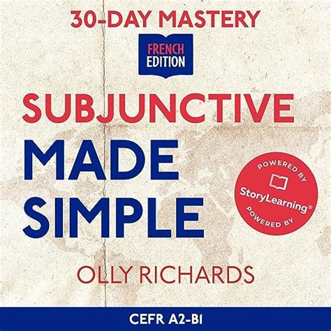 30 Day Mastery Subjunctive Made Simple Audiobook Free With Trial