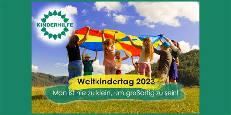 Heute Ist Internationaler Weltkindertag Kinderhilfe E V