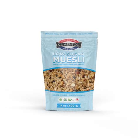 Organic Low Sugar Muesli - Comensoli Foods | Delicious Mixes