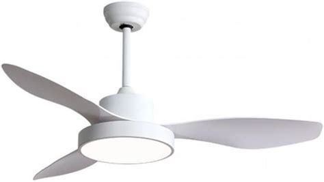 Todolampara Ventilador De Techo Con Luz Led W Modelo Hayate Blanco