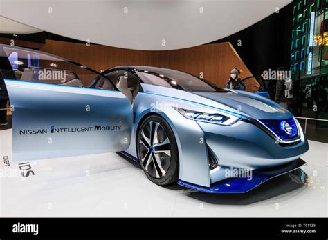 Nissan Flagship Showroom On The Ginza In Tokyo Display Of The Concept