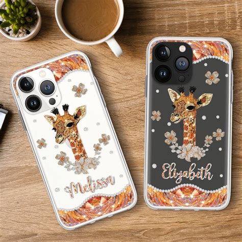 Giraffe Iphone Case Etsy