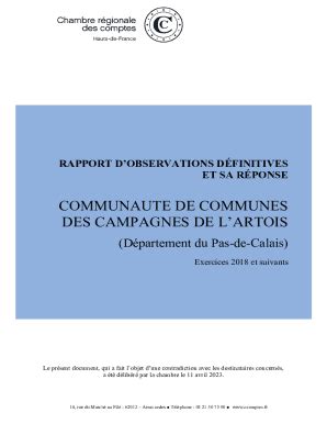 Remplissable En Ligne Communaut De Communes Des Campagnes De L Artois