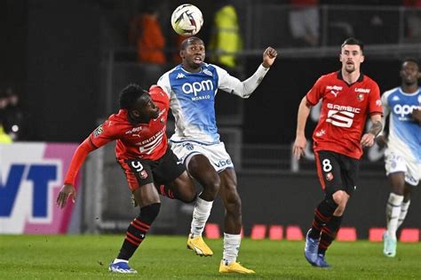 Stade Rennais Monaco Kalimuendo Dans Le Dur Symbole Du Naufrage