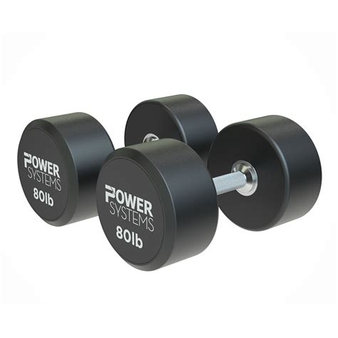 Prostyle Round Rubber Dumbbell Power Systems