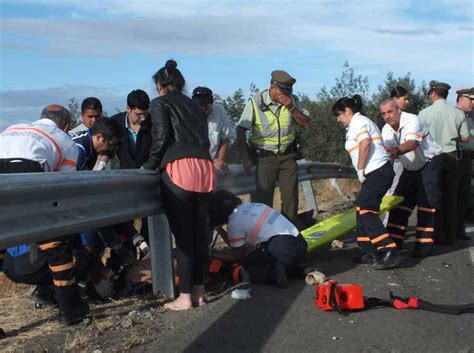 Con Riesgo Vital Permanece Carabinero Tras Sufrir Accidente De Tránsito