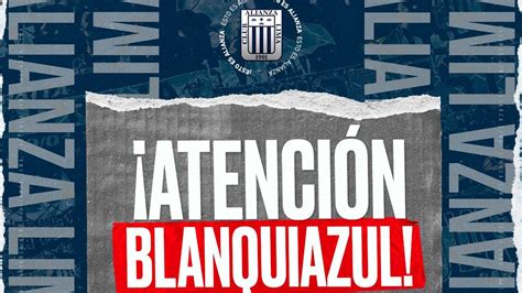 El Comunicado De Alianza Lima Sobre La Reventa De Entradas Para La