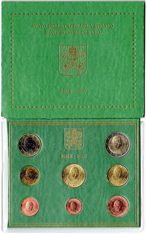 Coffret Bu Vatican Elys Es Numismatique