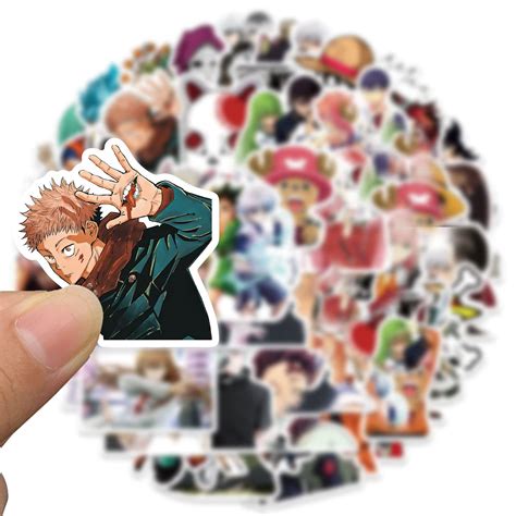 Japanese Anime Mixed Stickers Popular Classic Stickers Pcs Waterproof