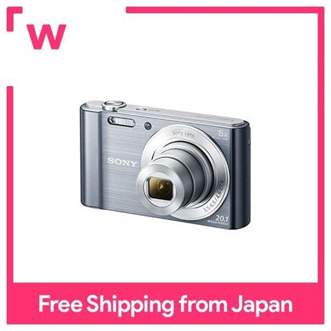 SONY Digital Camera Cyber Shot W810 Optical 6 Times Silver DSC W810 S