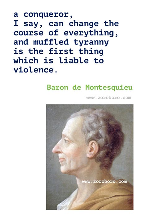 Baron De Montesquieu Quotes Charles Louis De Secondat Democracy