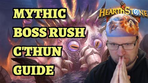 Mythic C Thun Guide Hearthstone Mercenaries Boss Rush Level Day