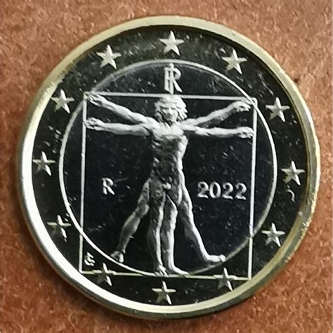 Eurocoin Eurocoins 1 Euro Italy 2022 UNC