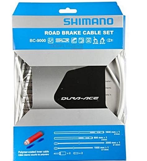 Kit Fundas Y Cables De Freno Shimano Dura Ace BC 9000 Blanco