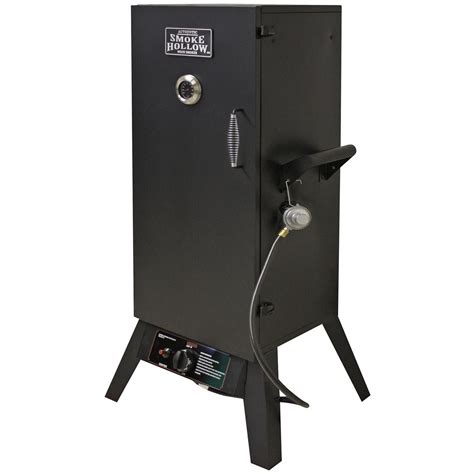 Smoke Hollow 34 Propane Wood Smoker 643761 Grills And Smokers At Sportsmans Guide