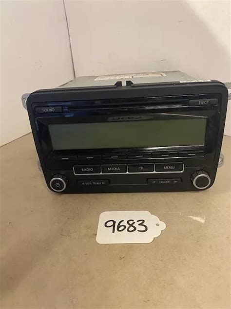 Vw Golf Mk Radio Cd Player Head Unit Display K Aa Genuine