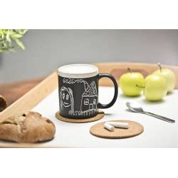 Mug Humoristique Ardoise Avec Craie