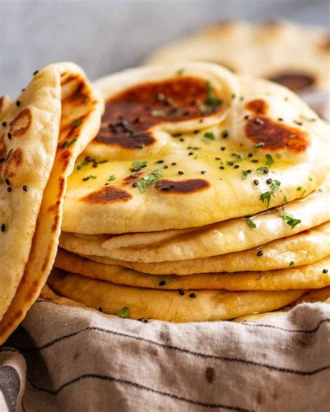 Naan Recipe Chewy Fluffy Recipetin Eats