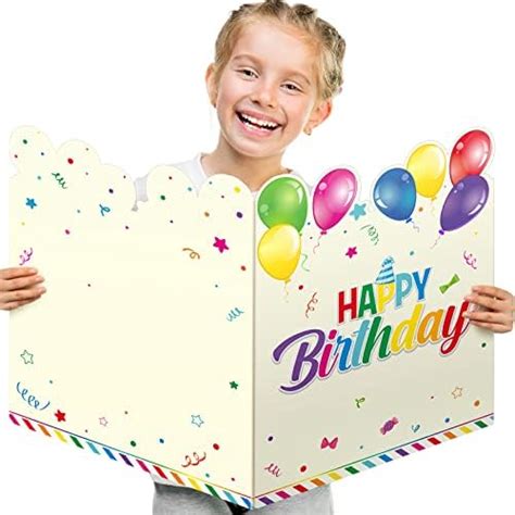 Amazon Jumbo Birthday Card With Envelope Oversized X Inch