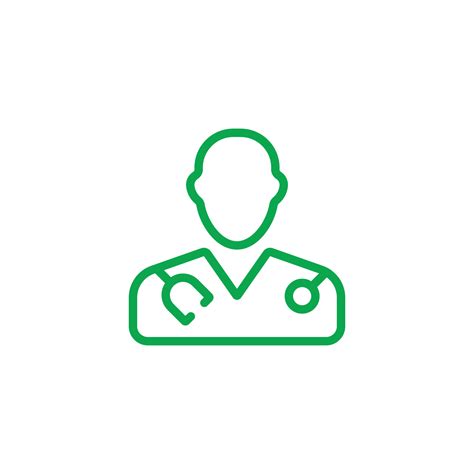 Stethoscope Icon Green